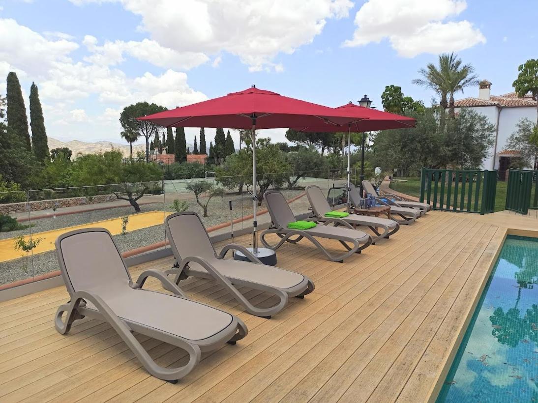 Luxe Hacienda La Campina Met Verwarmd Zwembad En Tennisbaan. Alhaurin el Grande Luaran gambar